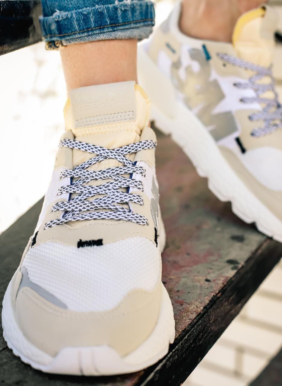 Adidas Nite Jogger x 3M White