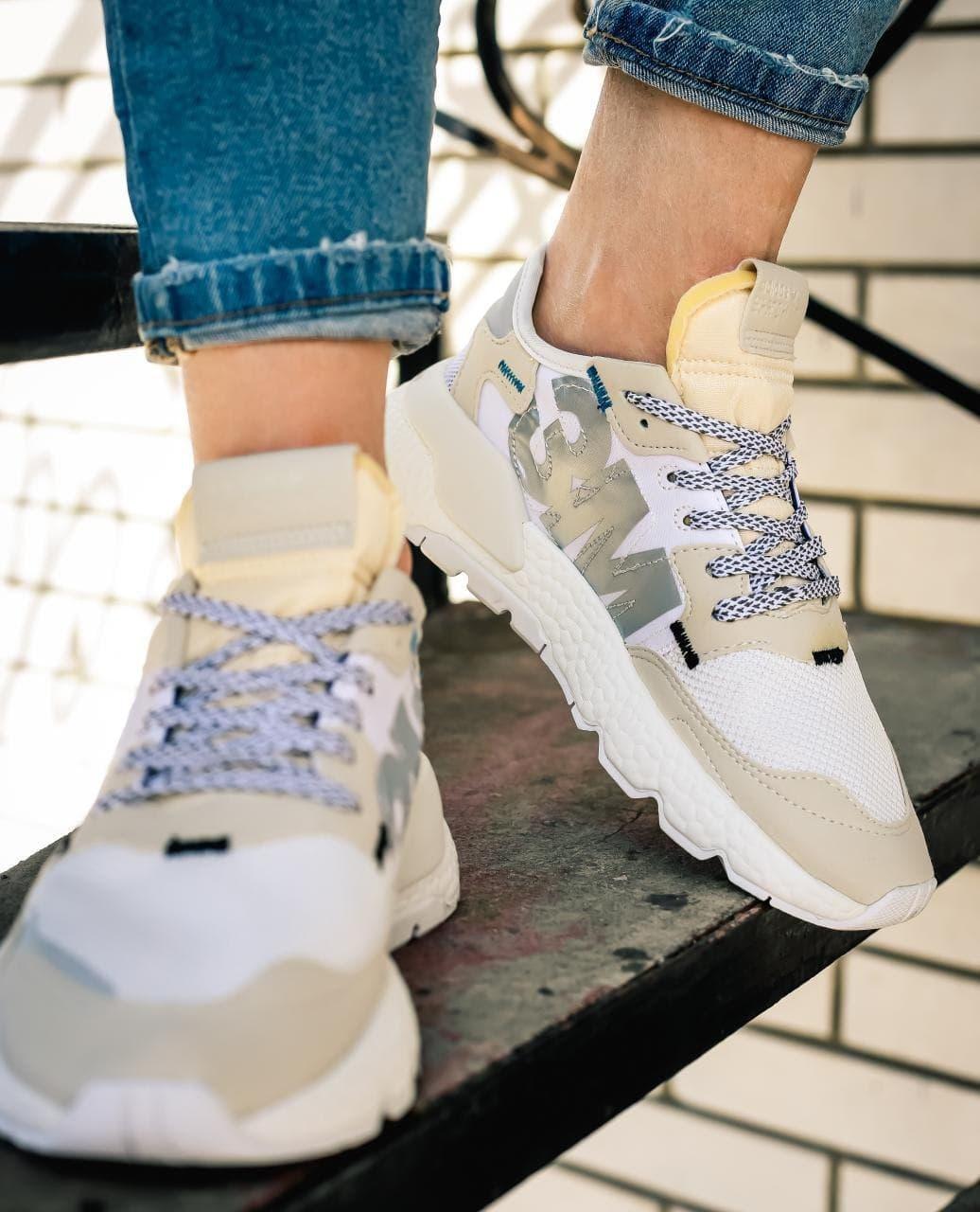 Adidas Nite Jogger x 3M White