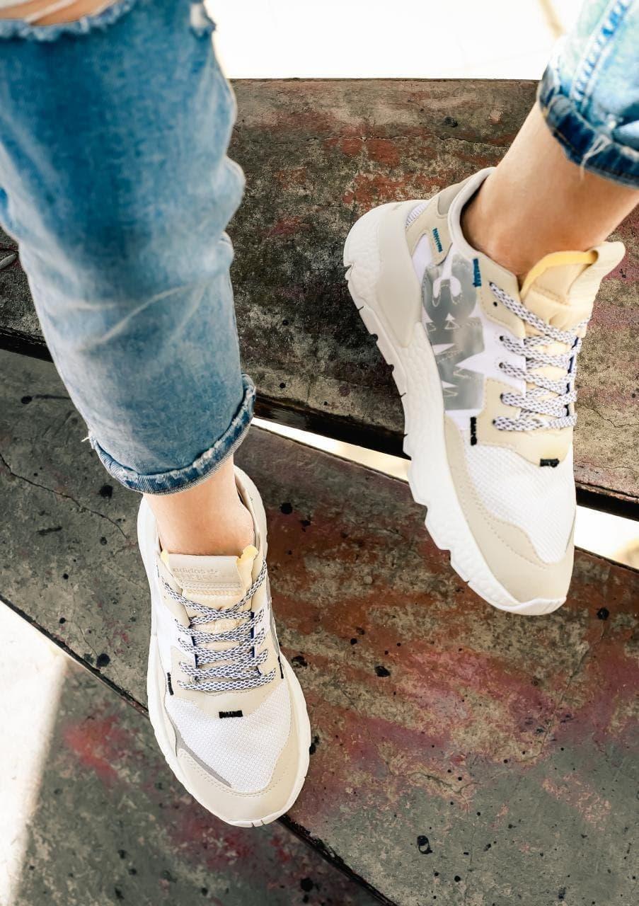 Adidas Nite Jogger x 3M White