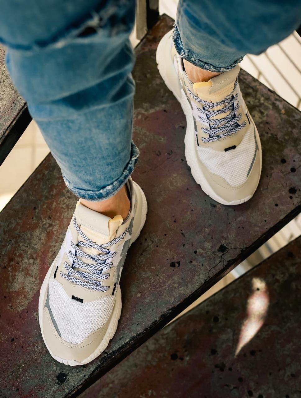 Adidas Nite Jogger x 3M White