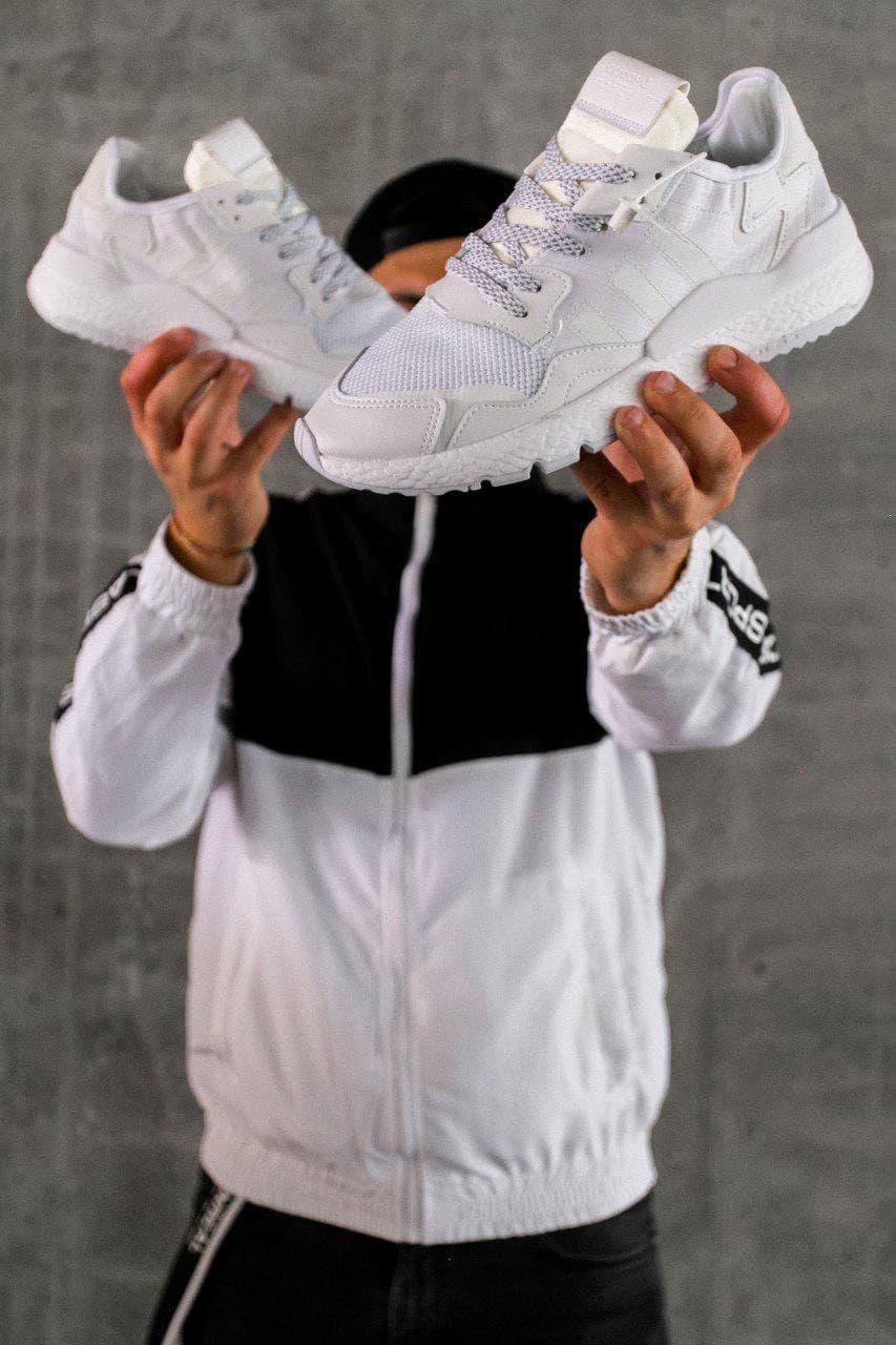 Adidas Nite Jogger ALL White