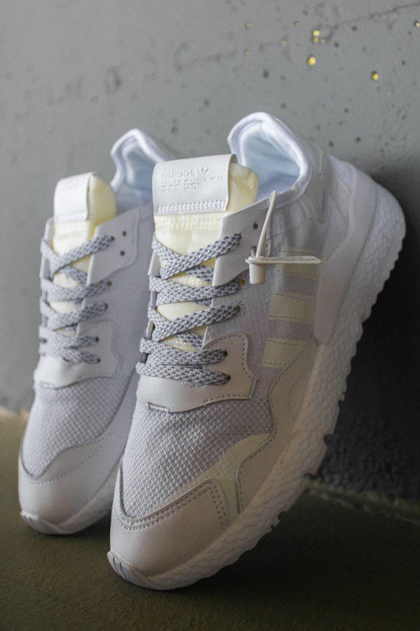 Adidas Nite Jogger ALL White
