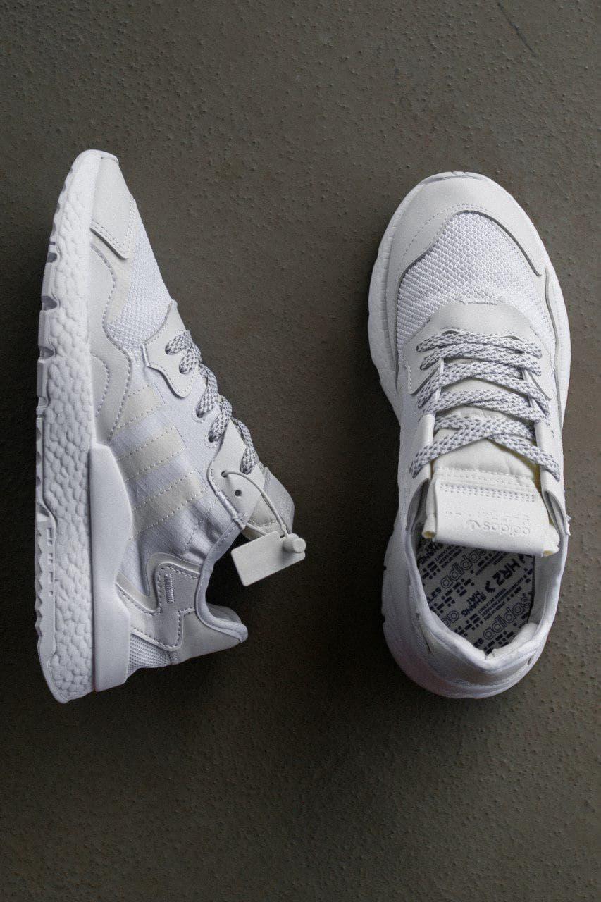 Adidas Nite Jogger ALL White