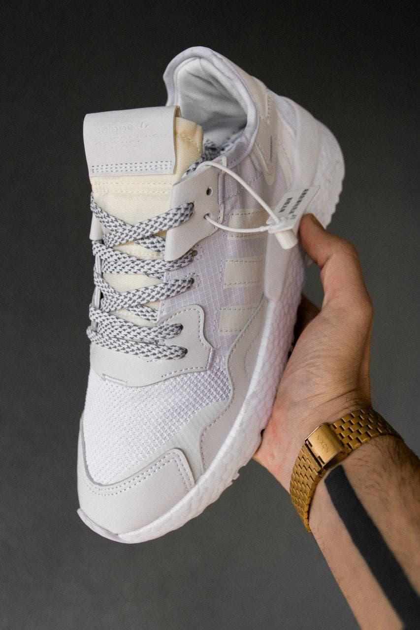 Adidas Nite Jogger ALL White