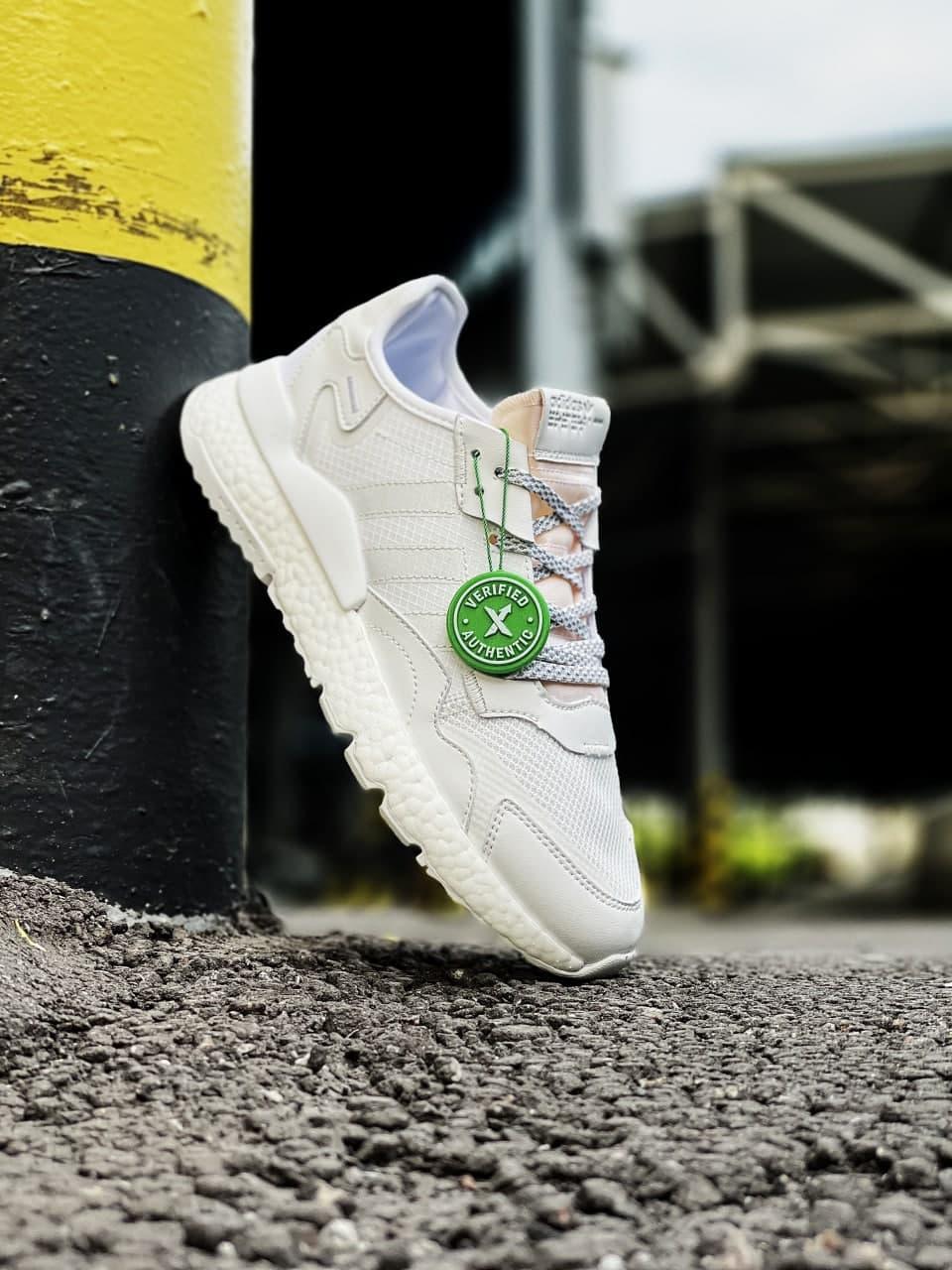 Adidas Nite Jogger ALL White