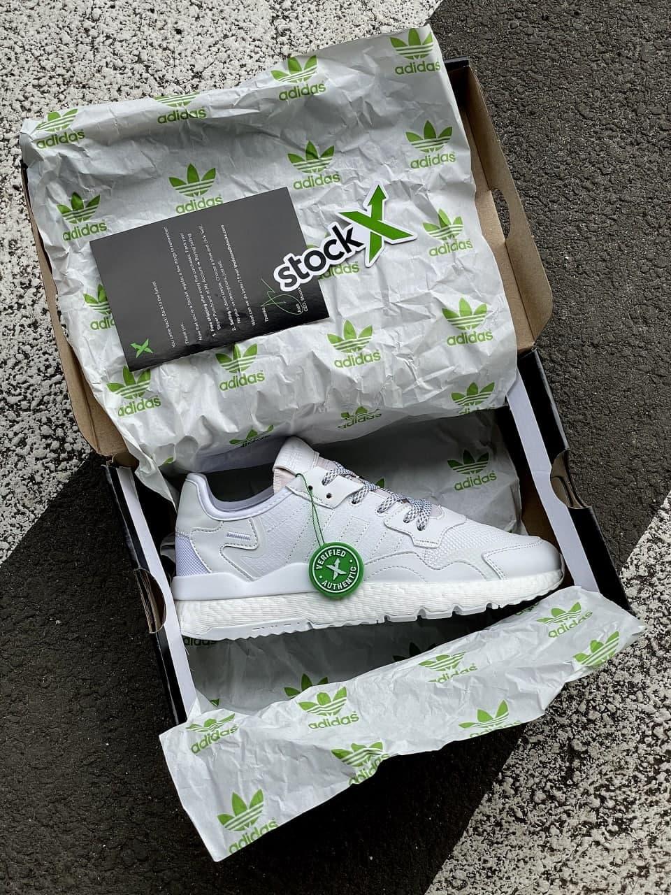 Adidas Nite Jogger ALL White