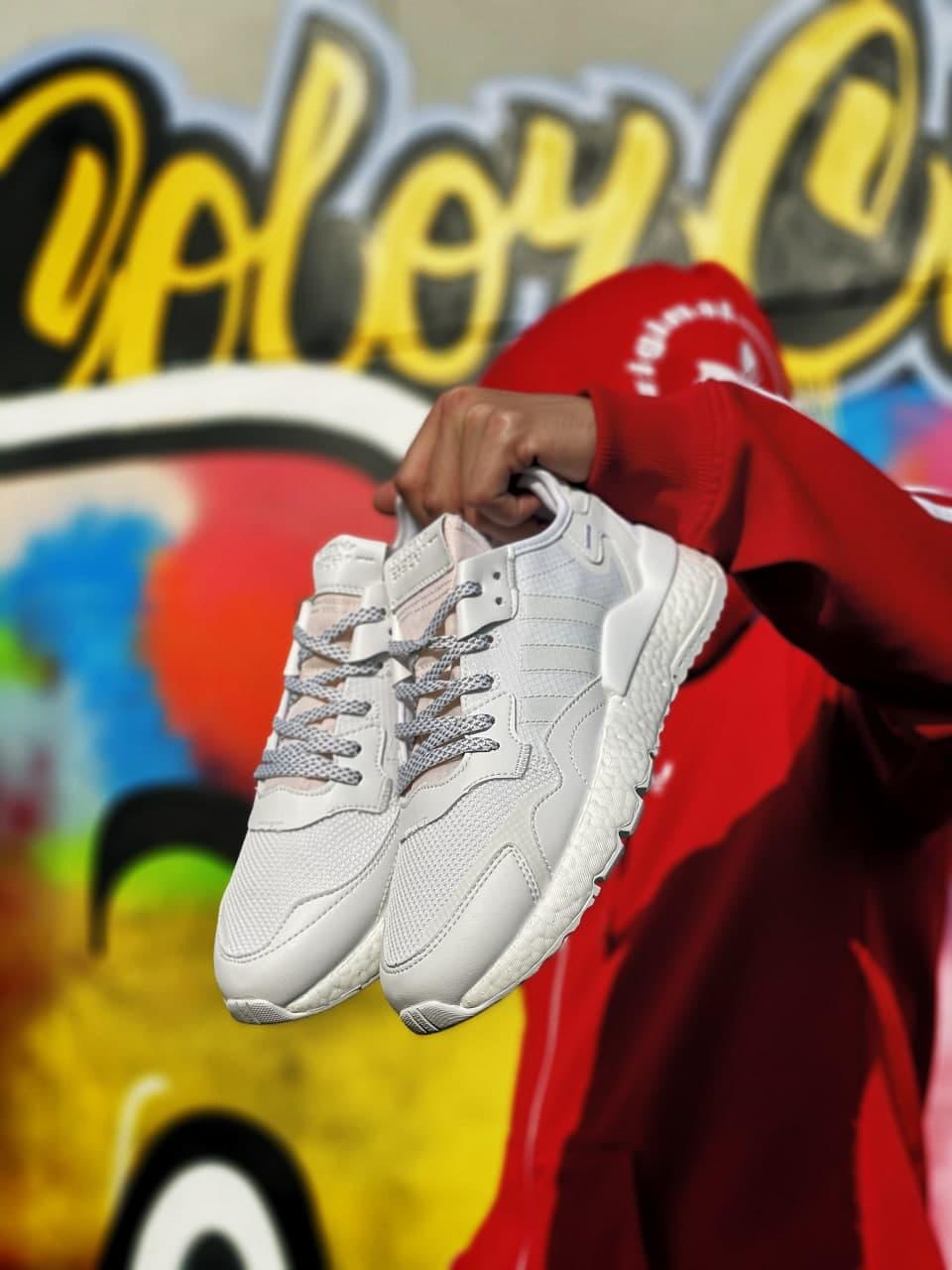 Adidas Nite Jogger ALL White