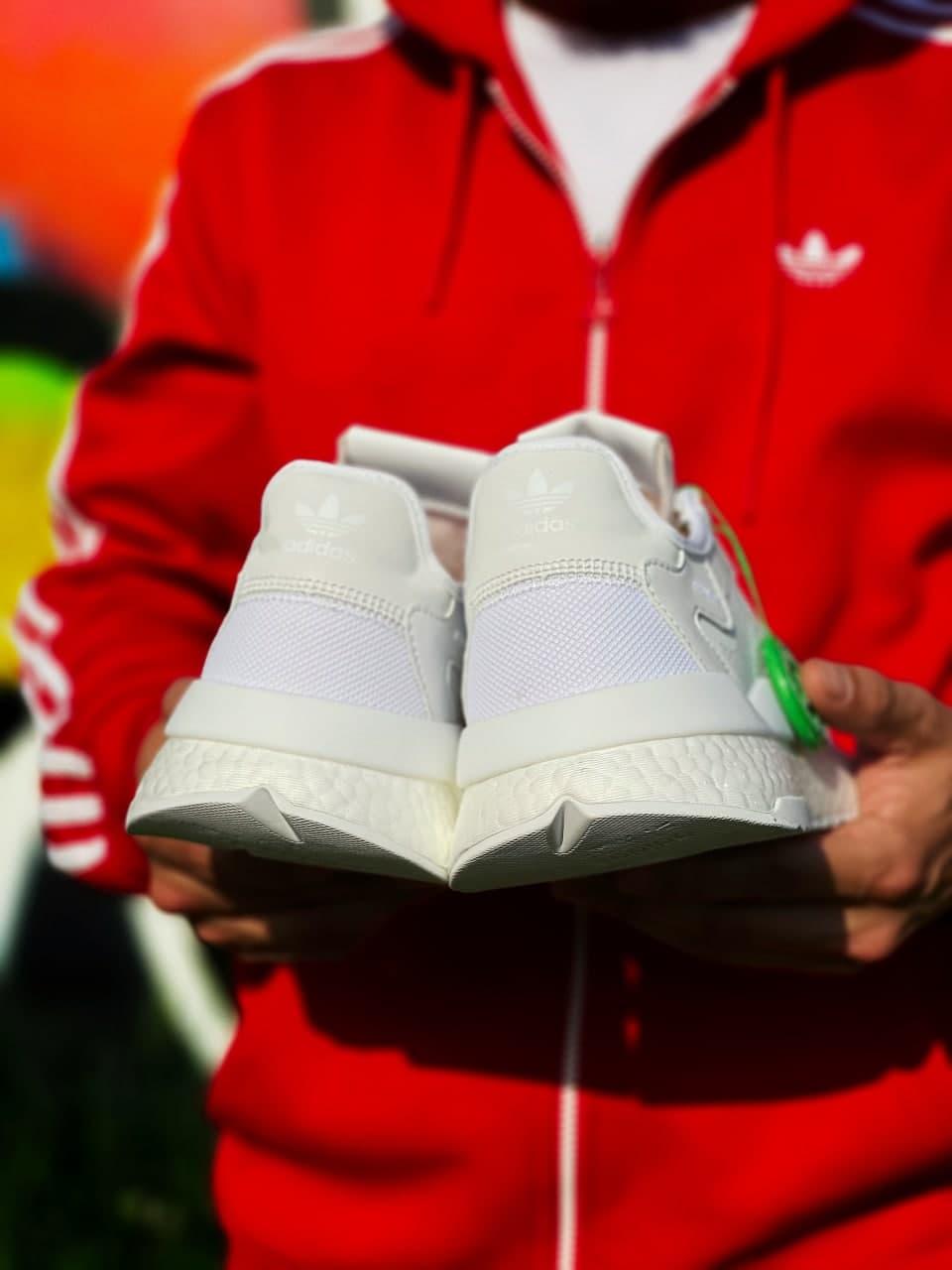 Adidas Nite Jogger ALL White