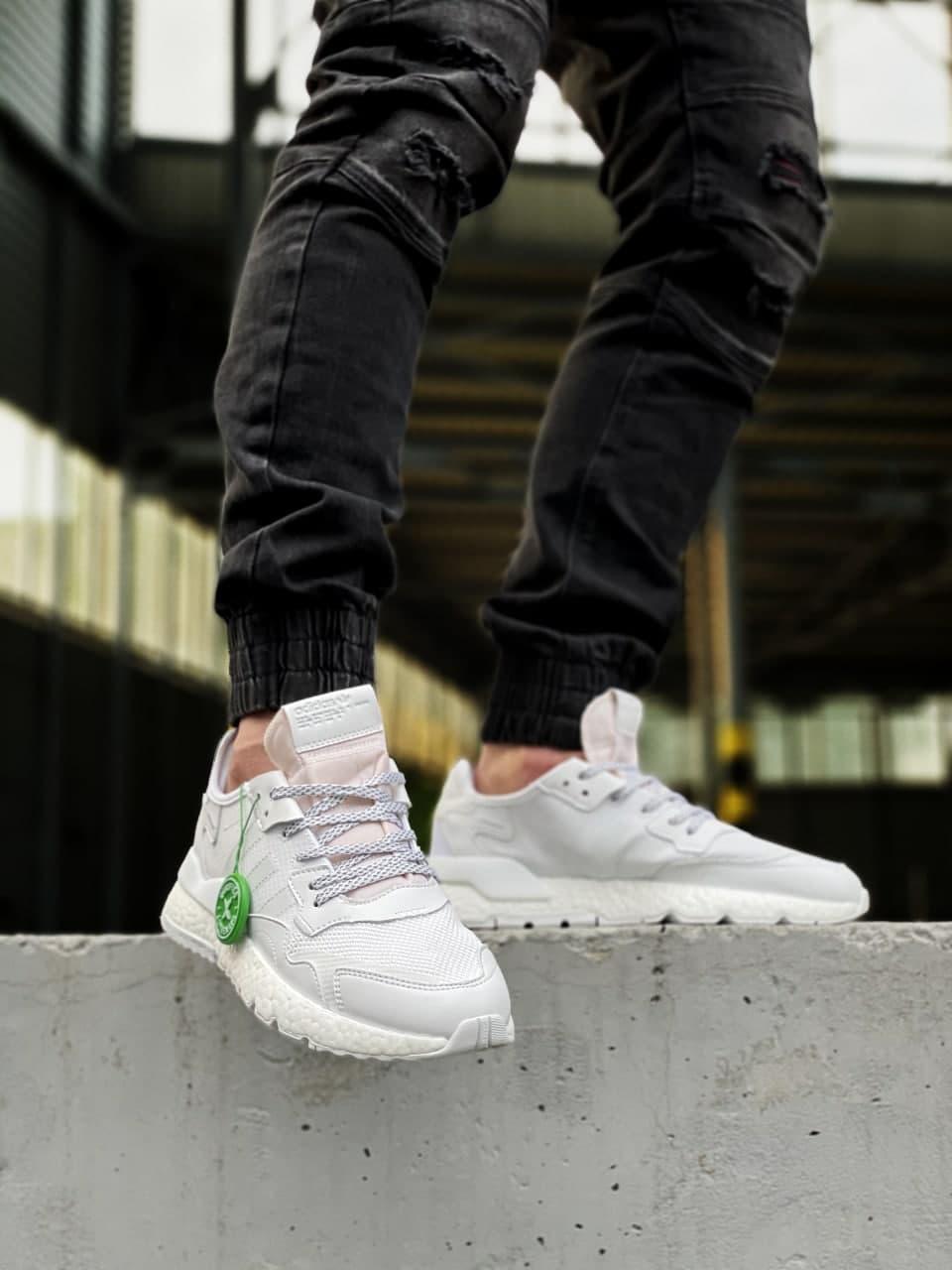 Adidas Nite Jogger ALL White