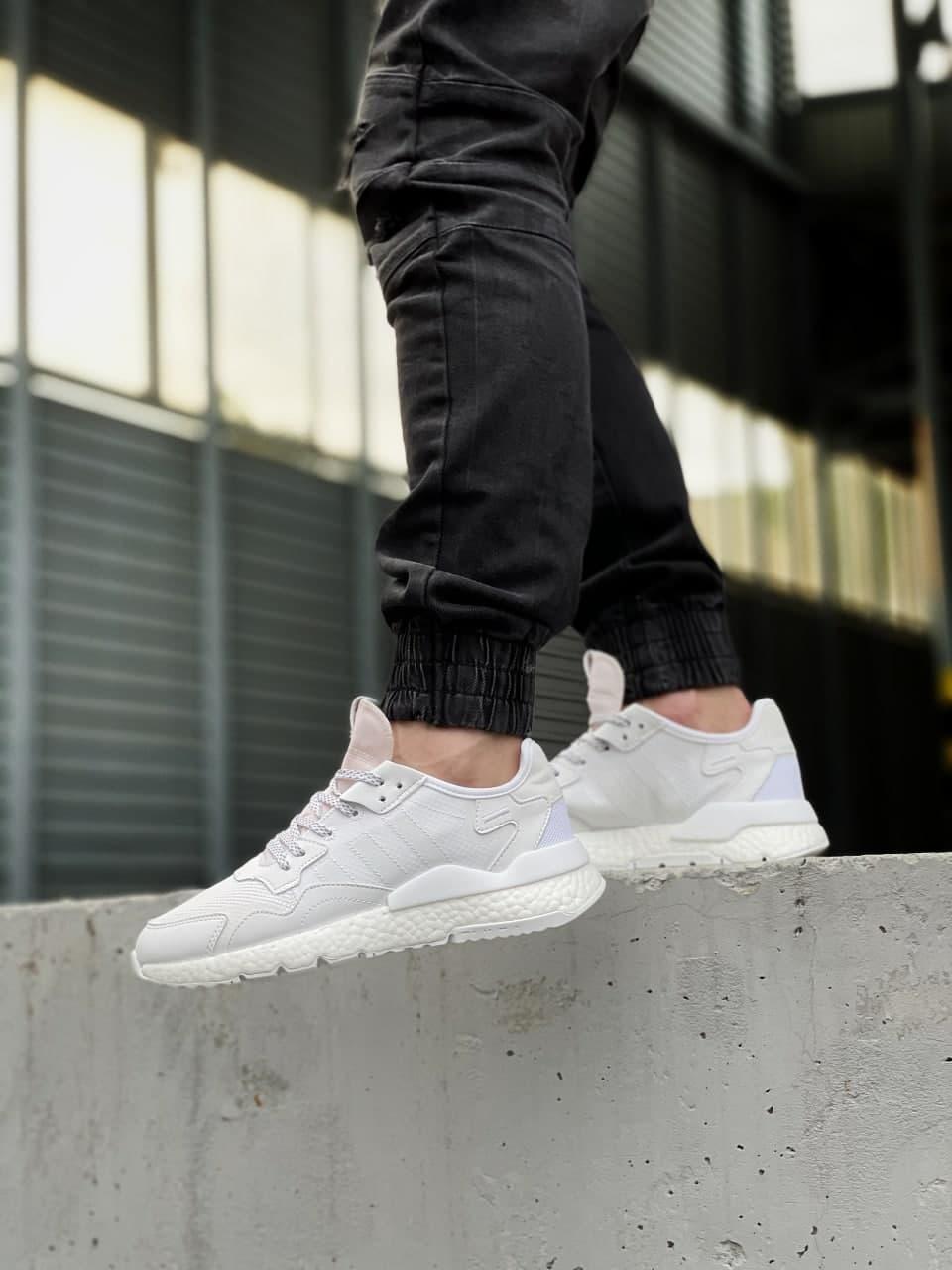 Adidas Nite Jogger ALL White
