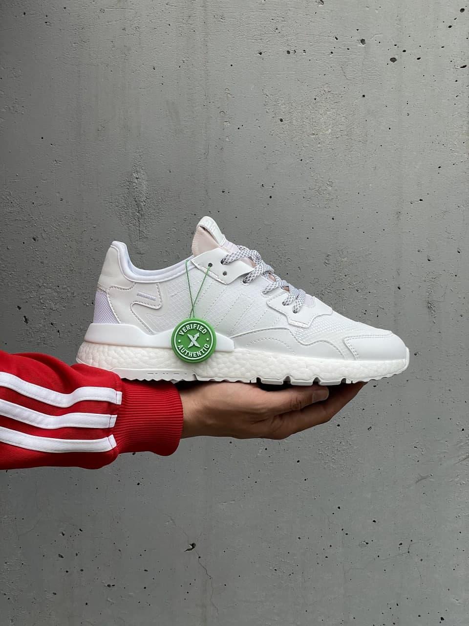 Adidas Nite Jogger ALL White