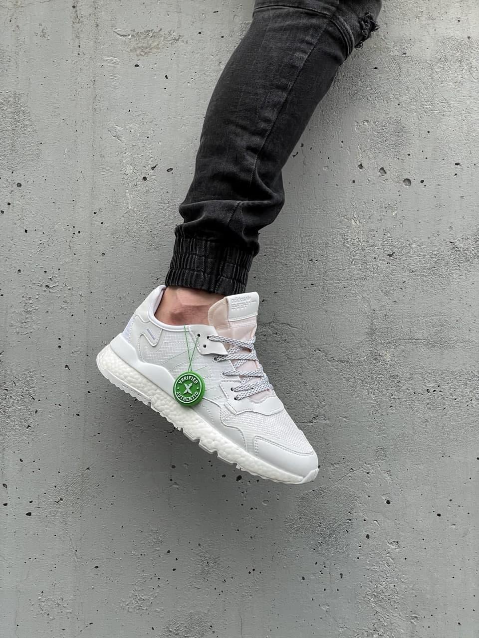 Adidas Nite Jogger ALL White