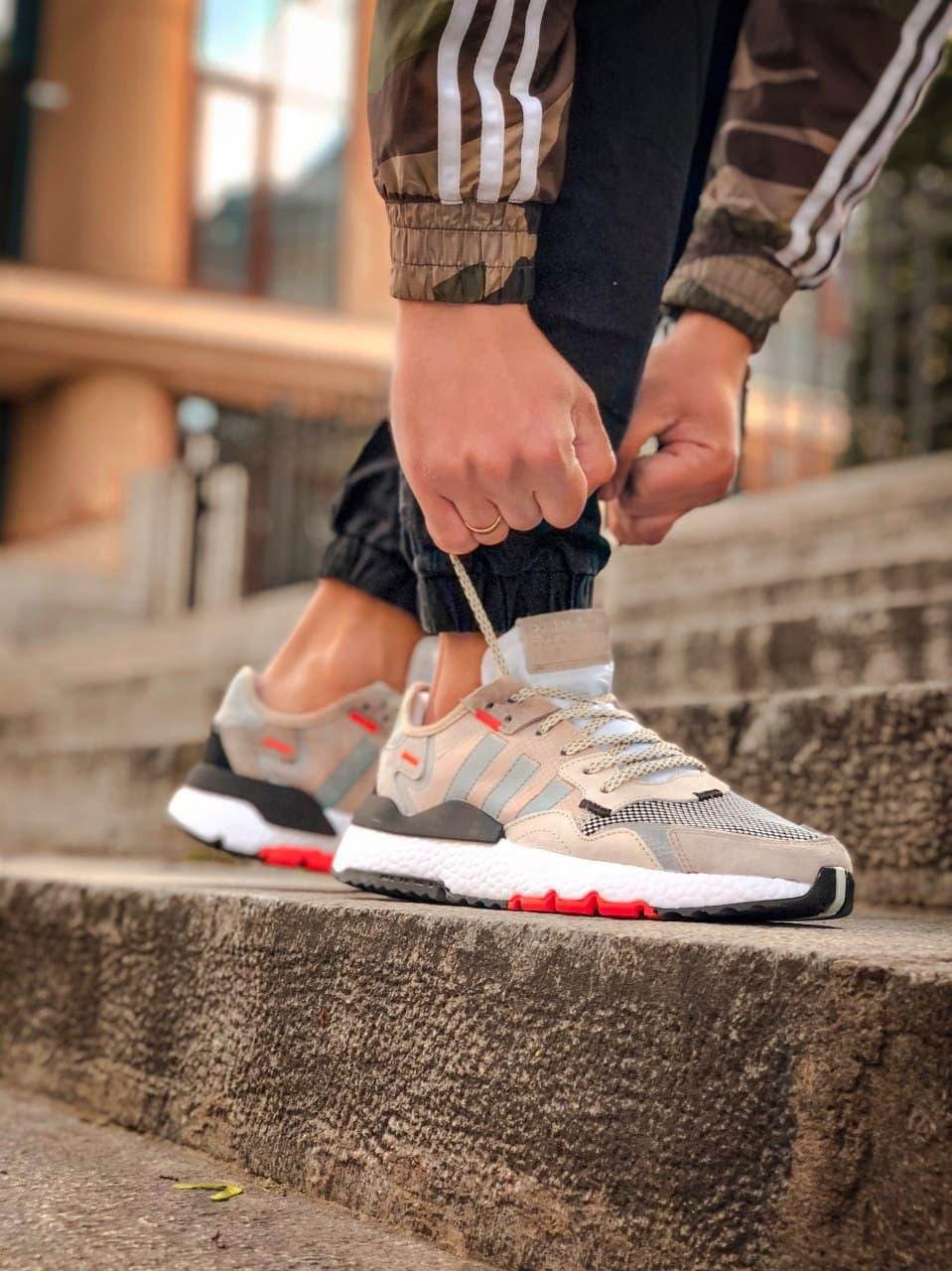 Adidas Nite Jogger Grey TWO