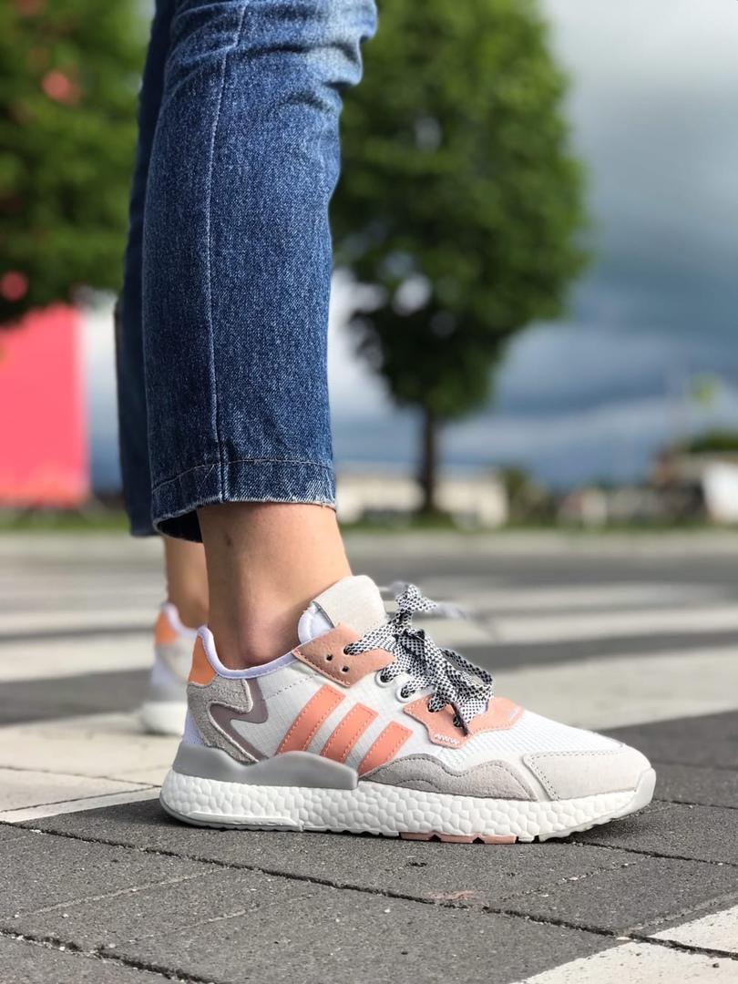 Adidas Nite Jogger Nite Jogger Raw White/Trace Pink