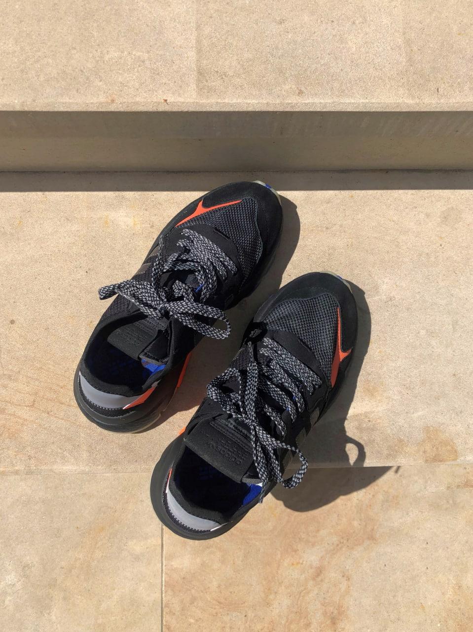 Adidas Nite Jogger Black Orange 2