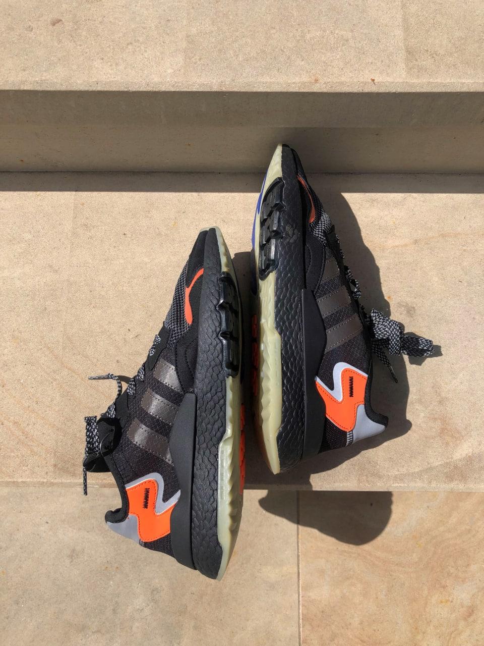 Adidas Nite Jogger Black Orange 2