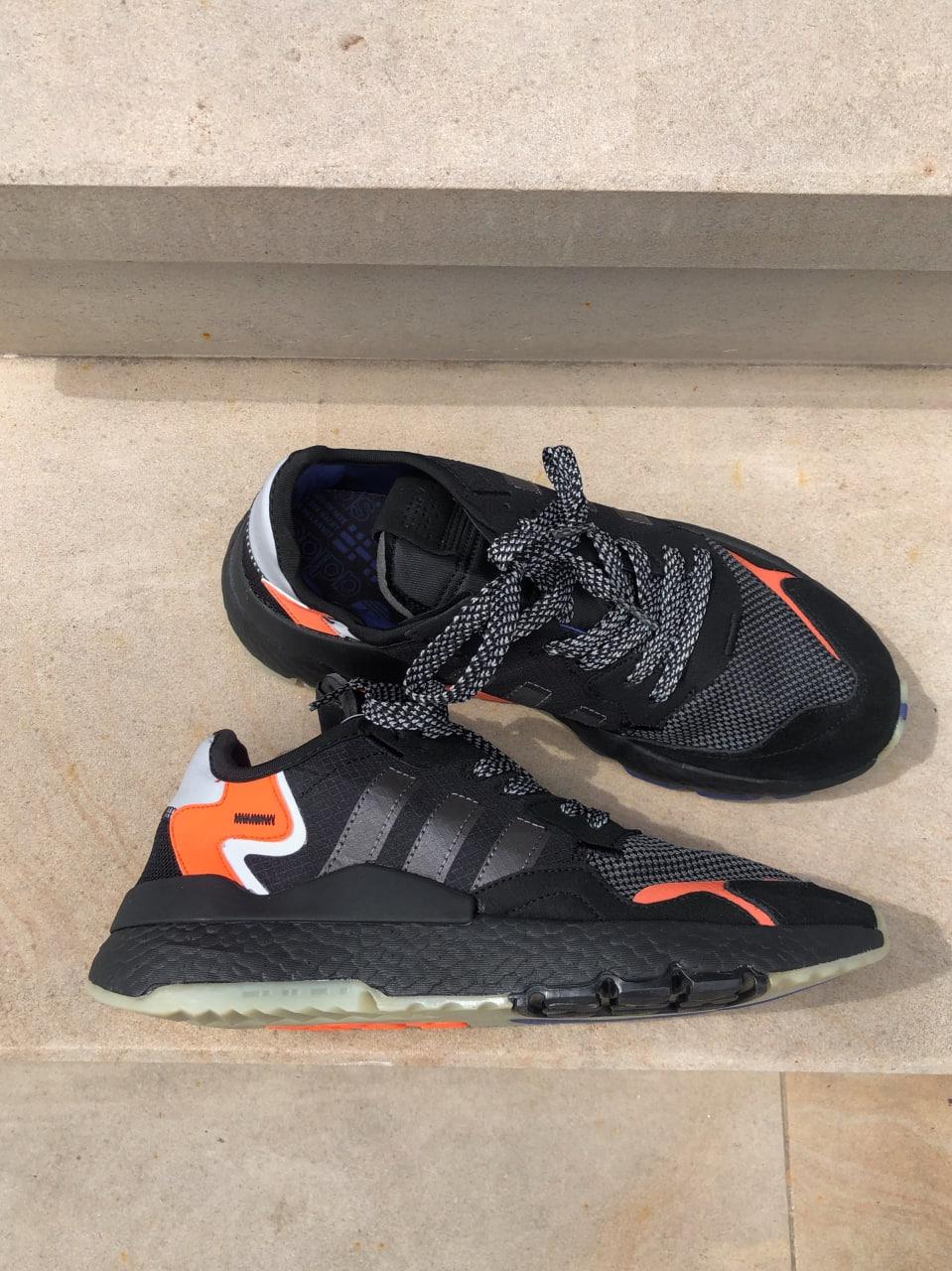 Adidas Nite Jogger Black Orange 2