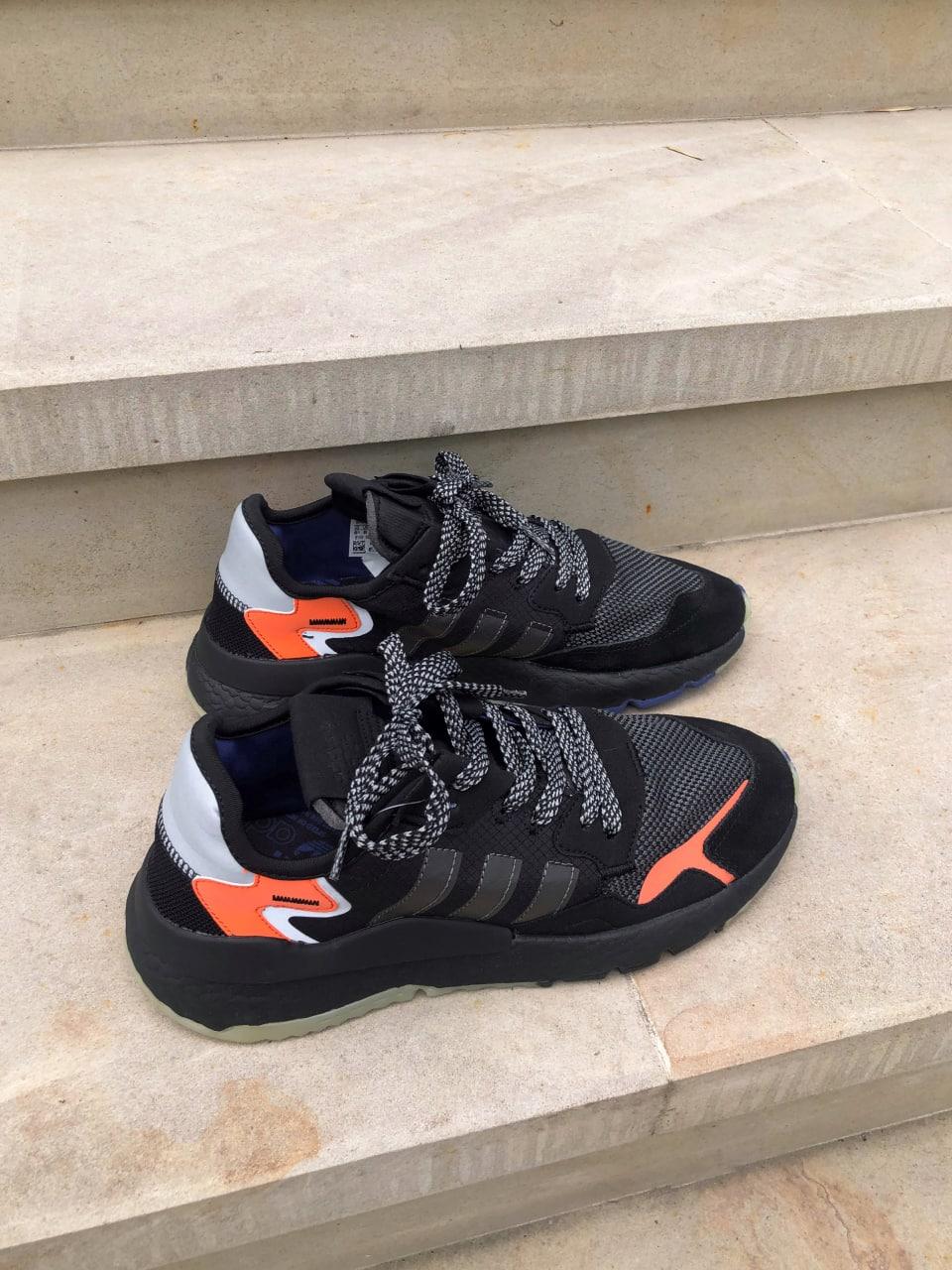 Adidas Nite Jogger Black Orange 2