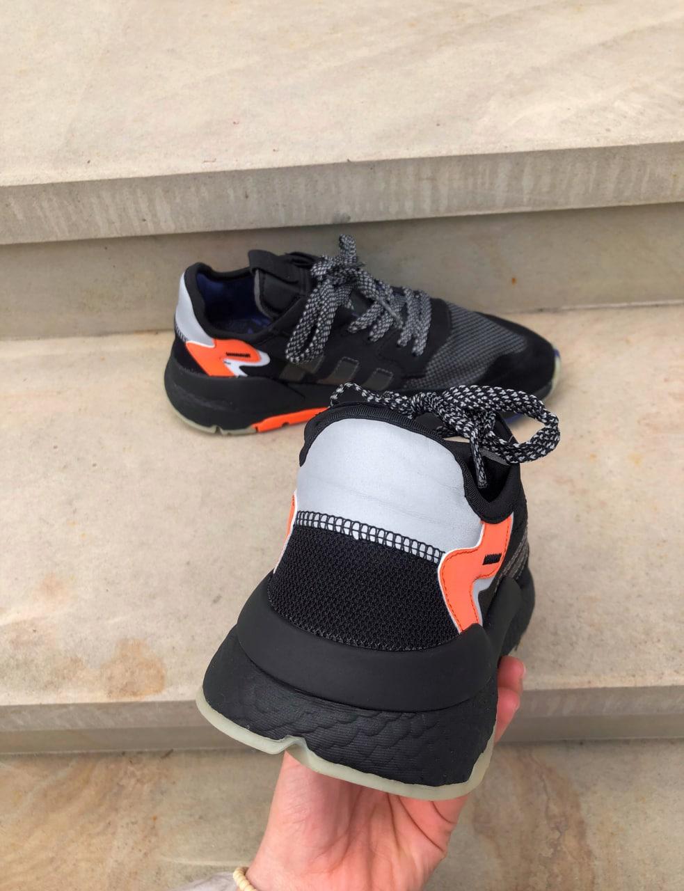 Adidas Nite Jogger Black Orange 2