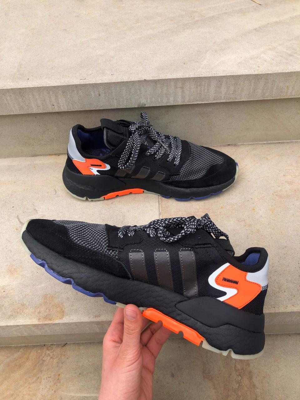Adidas Nite Jogger Black Orange 2