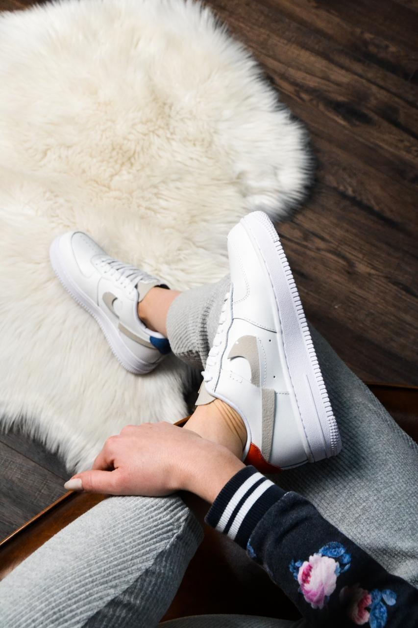 Nike Air Force 1 LX WMNS White Red Blue