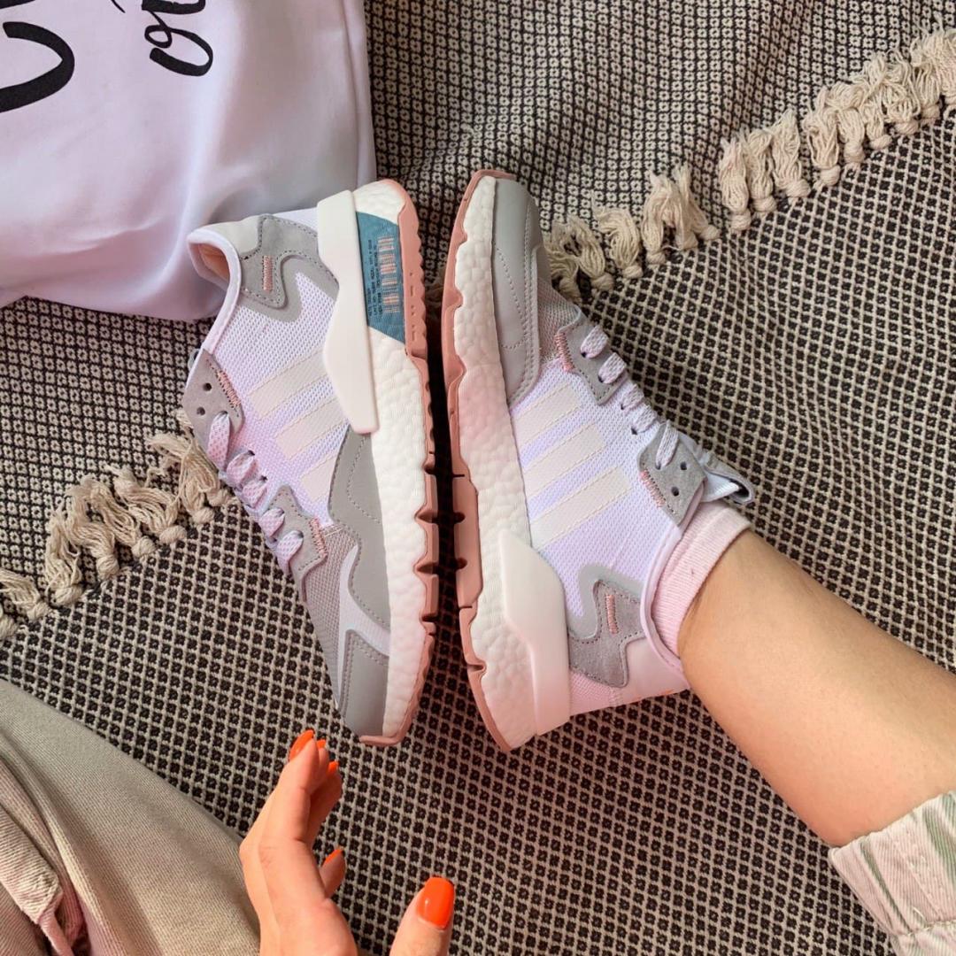 Adidas Nite Jogger White Orange 1