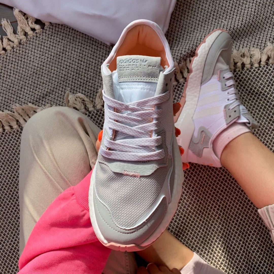 Adidas Nite Jogger White Orange 1