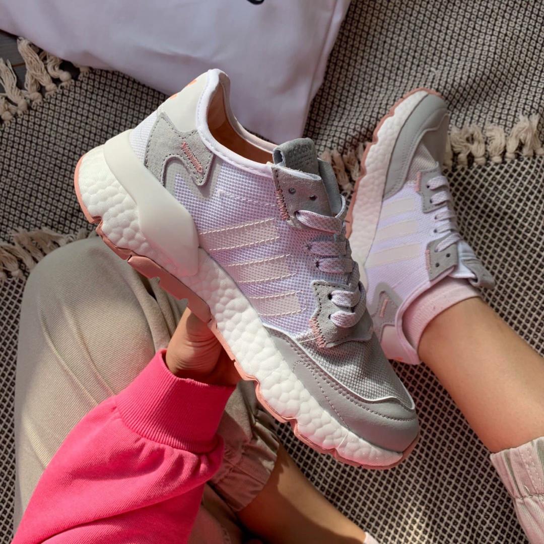 Adidas Nite Jogger White Orange 1