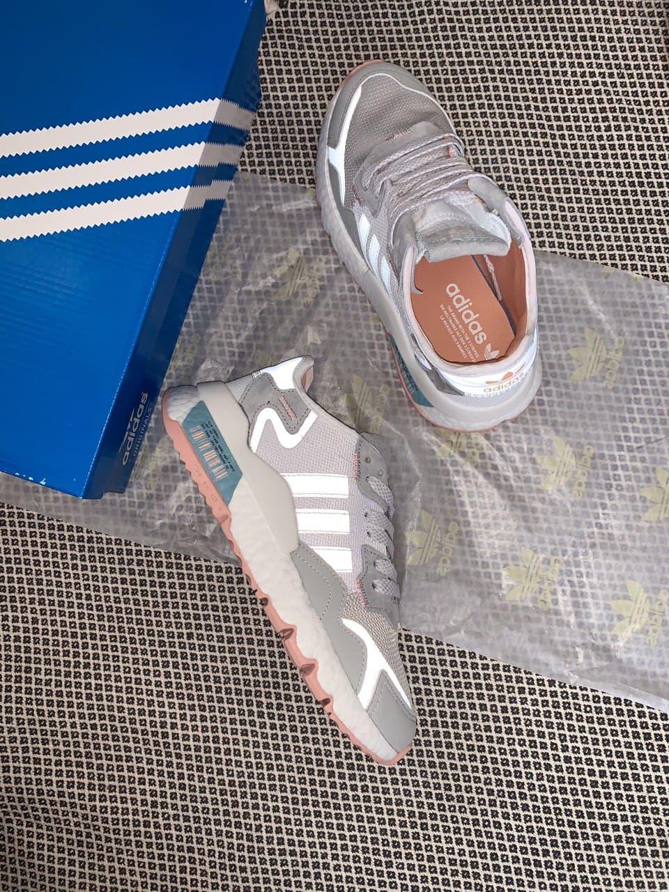 Adidas Nite Jogger White Orange 1