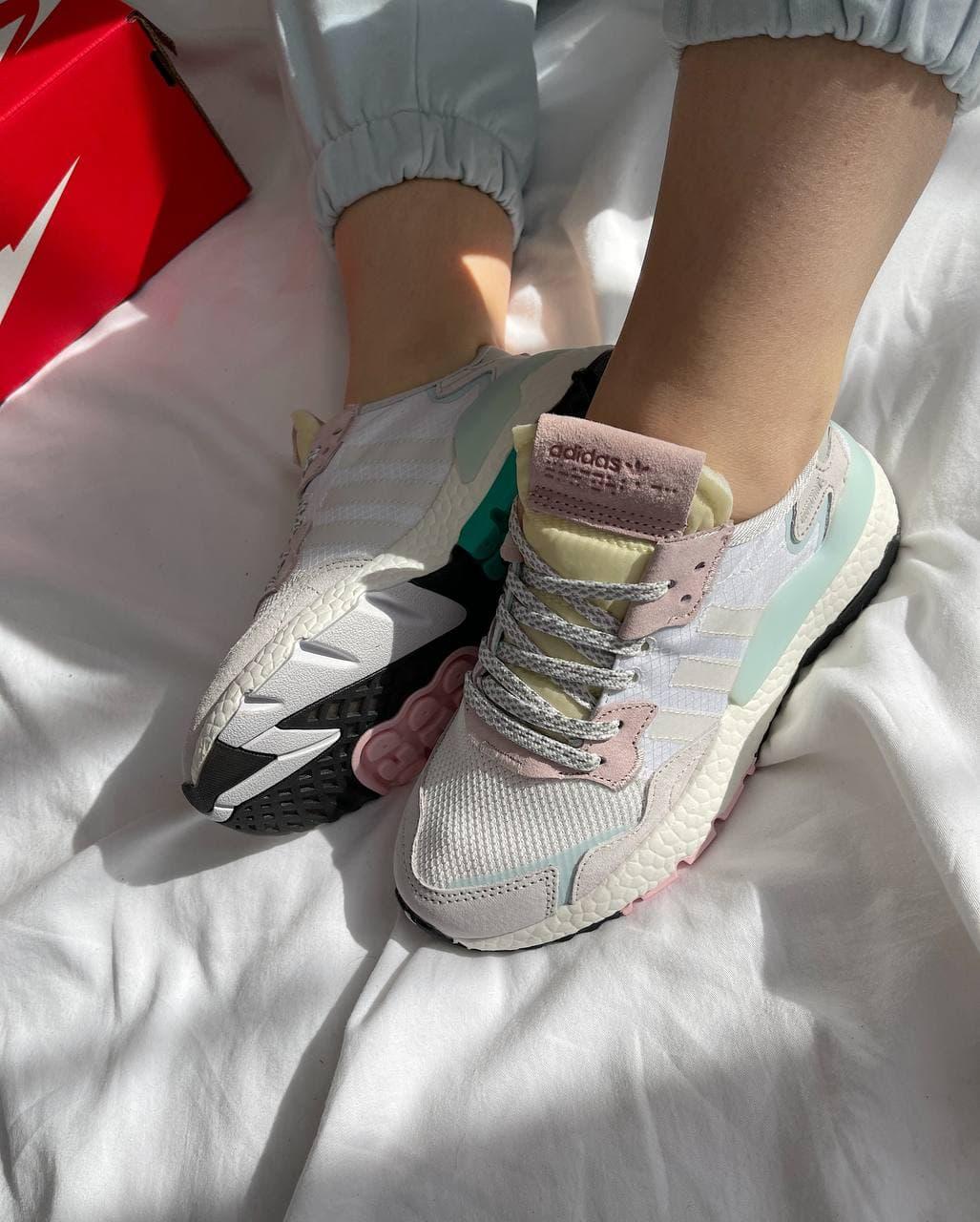 Adidas Nite Jogger White Orange 2