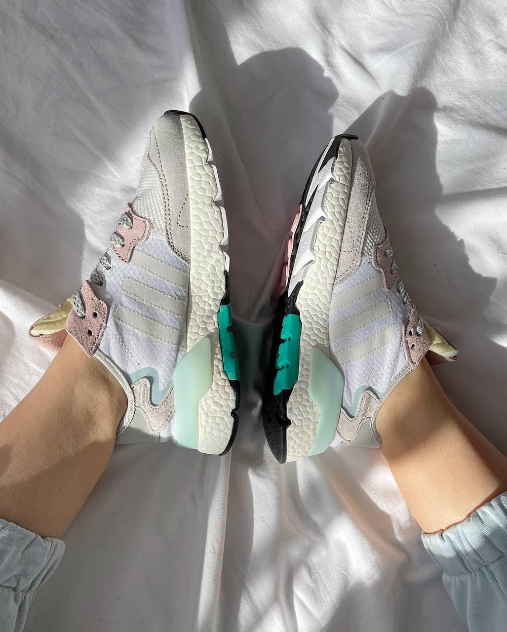 Adidas Nite Jogger White Orange 2