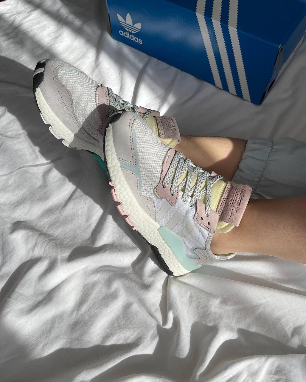 Adidas Nite Jogger White Orange 2