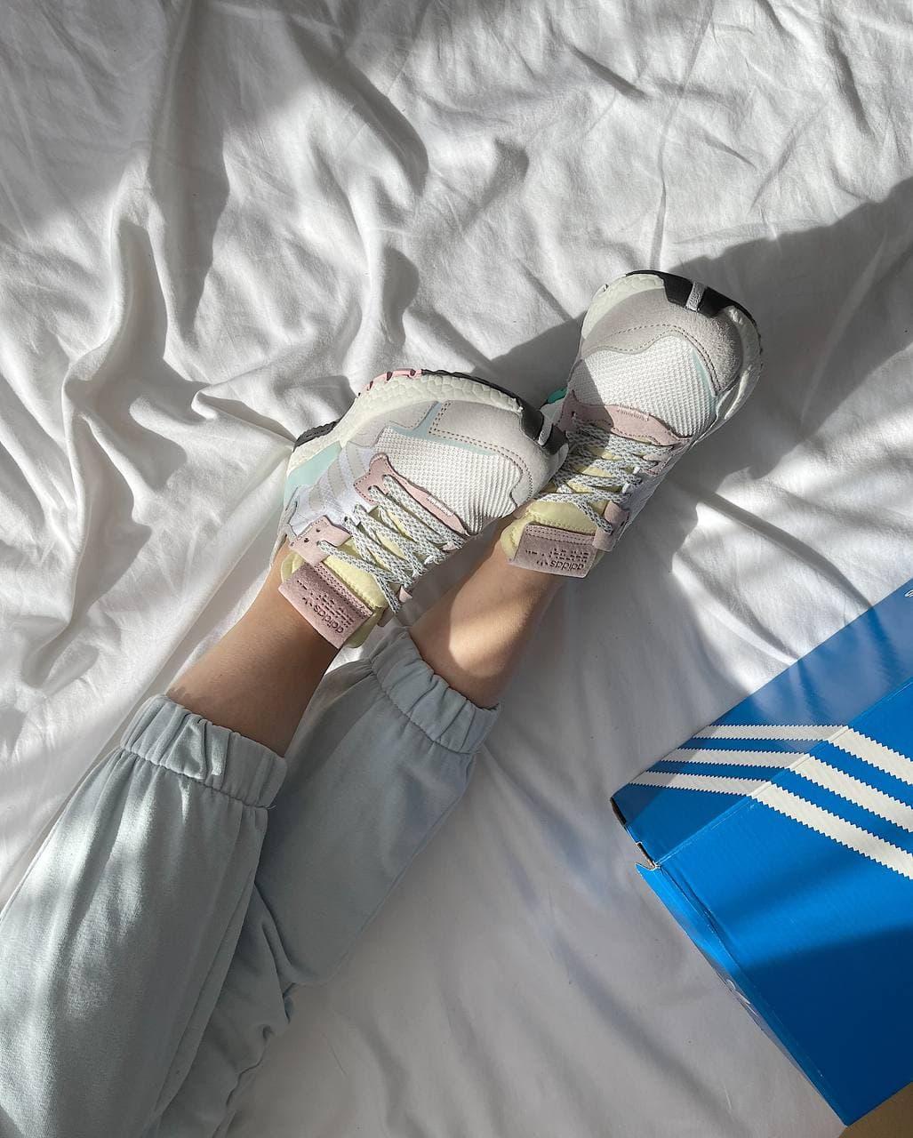 Adidas Nite Jogger White Orange 2