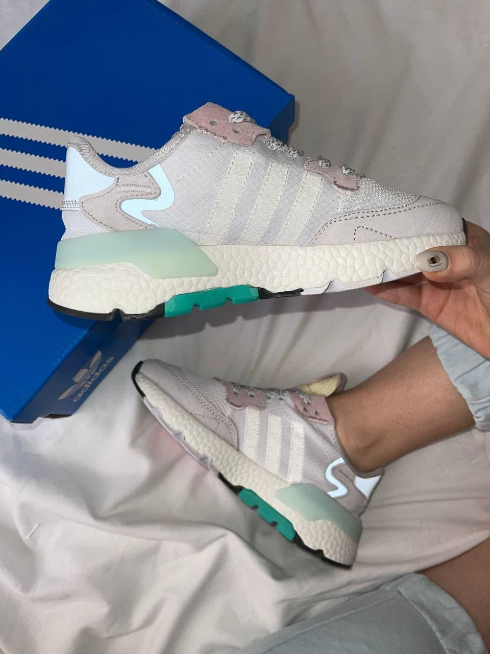 Adidas Nite Jogger White Orange 2