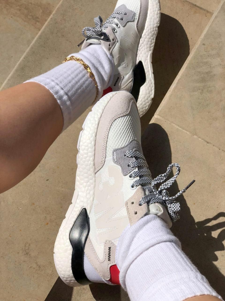Adidas Nite Jogger White Grey Red Black