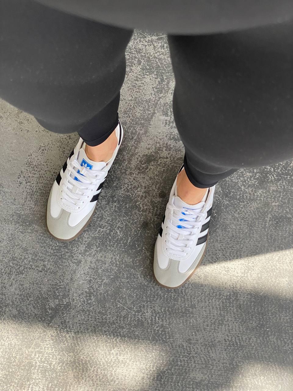 Adidas Samba Vegan Low White Black