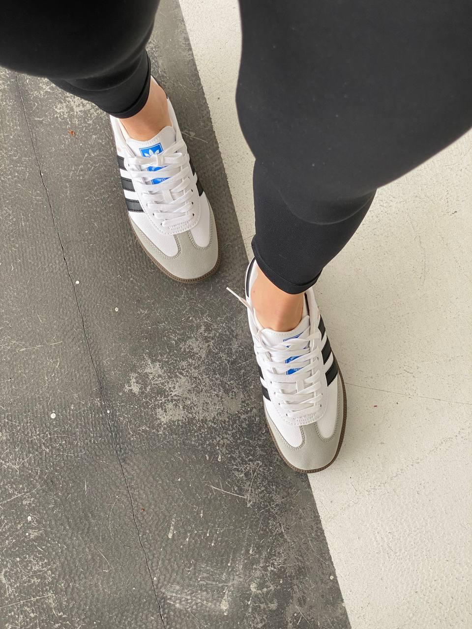 Adidas Samba Vegan Low White Black