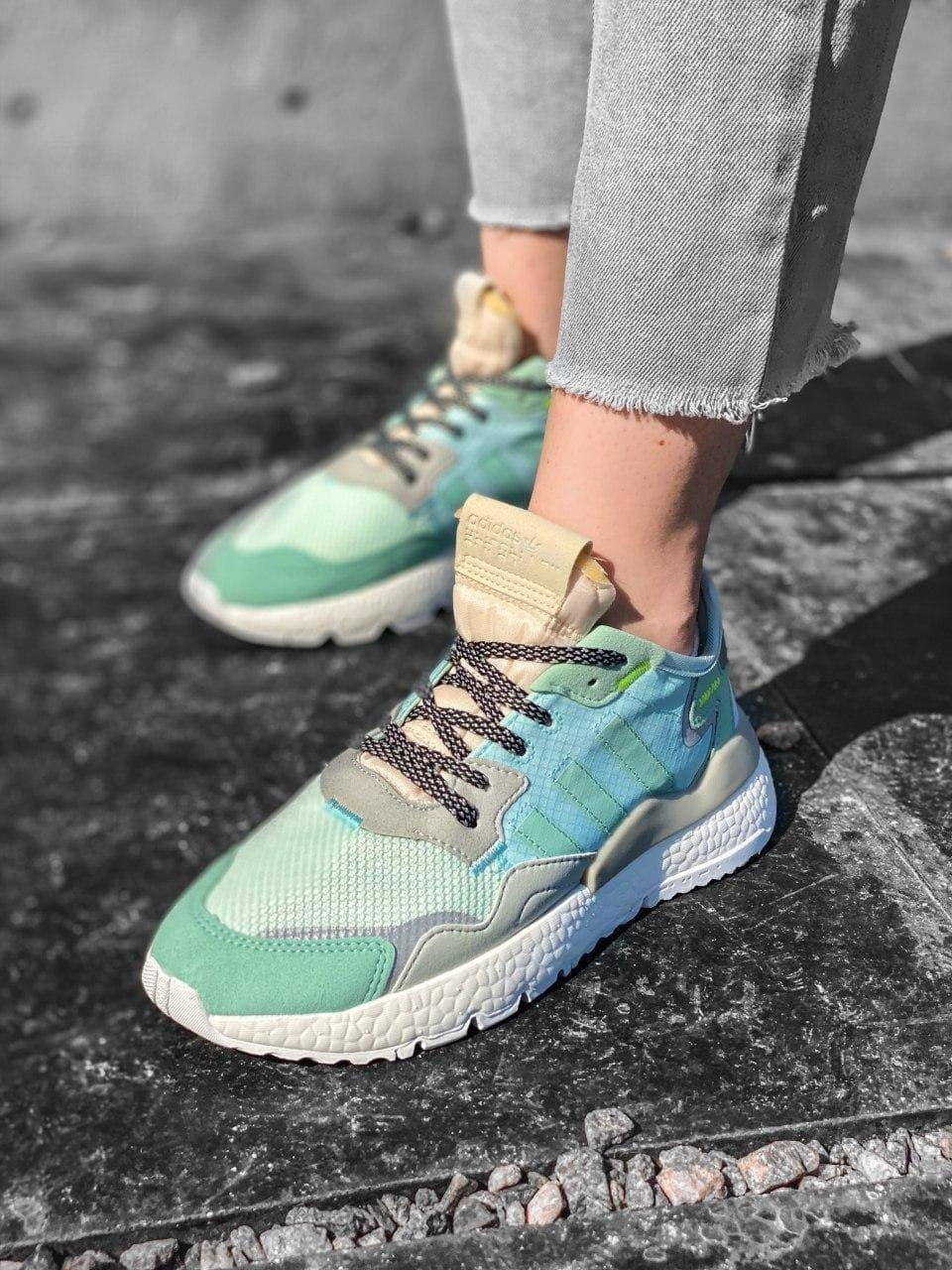 Adidas Nite Jogger Mint Grey White