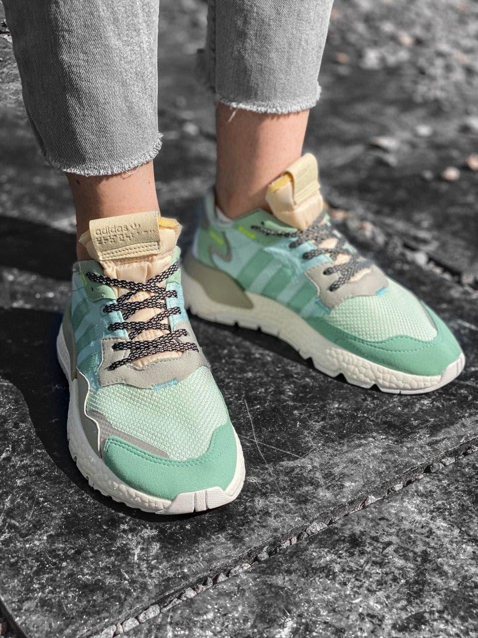 Adidas Nite Jogger Mint Grey White