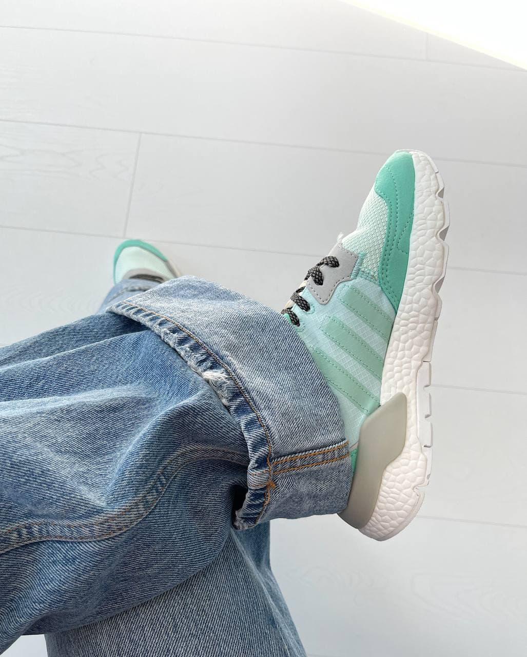Adidas Nite Jogger Mint Grey White