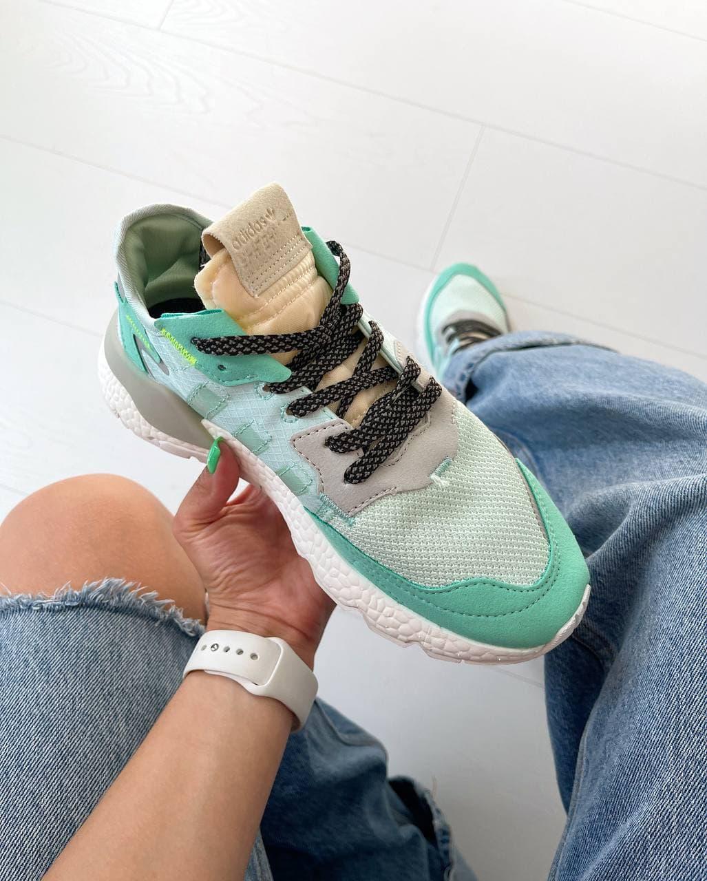 Adidas Nite Jogger Mint Grey White