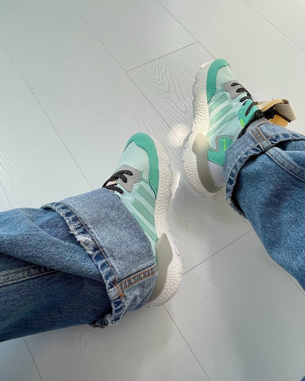 Adidas Nite Jogger Mint Grey White