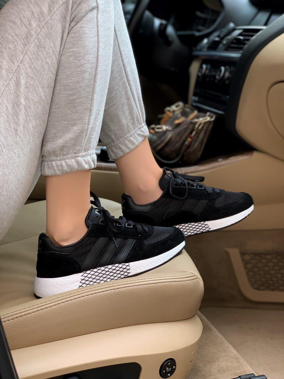 Adidas Marathon Tech Black White