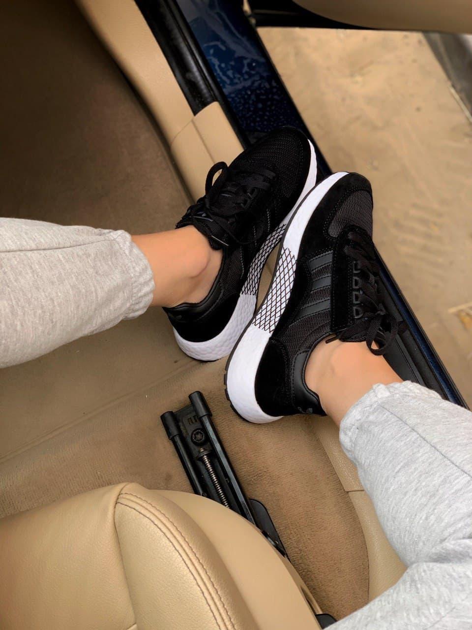 Adidas Marathon Tech Black White