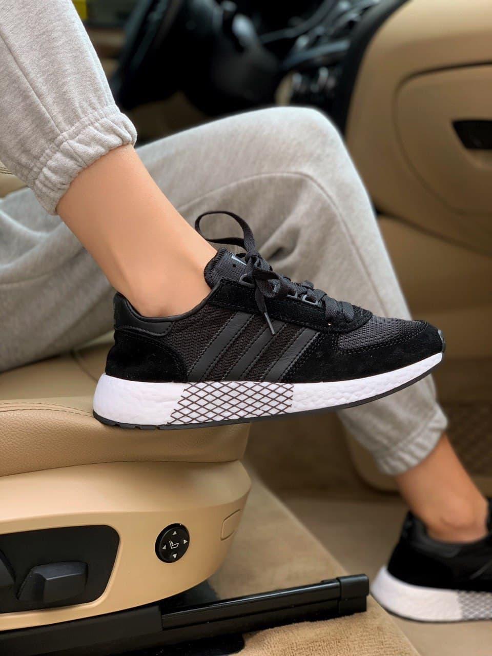 Adidas Marathon Tech Black White