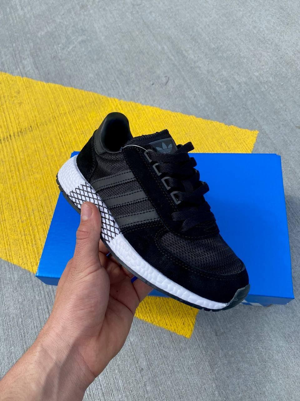 Adidas Marathon Tech Black White