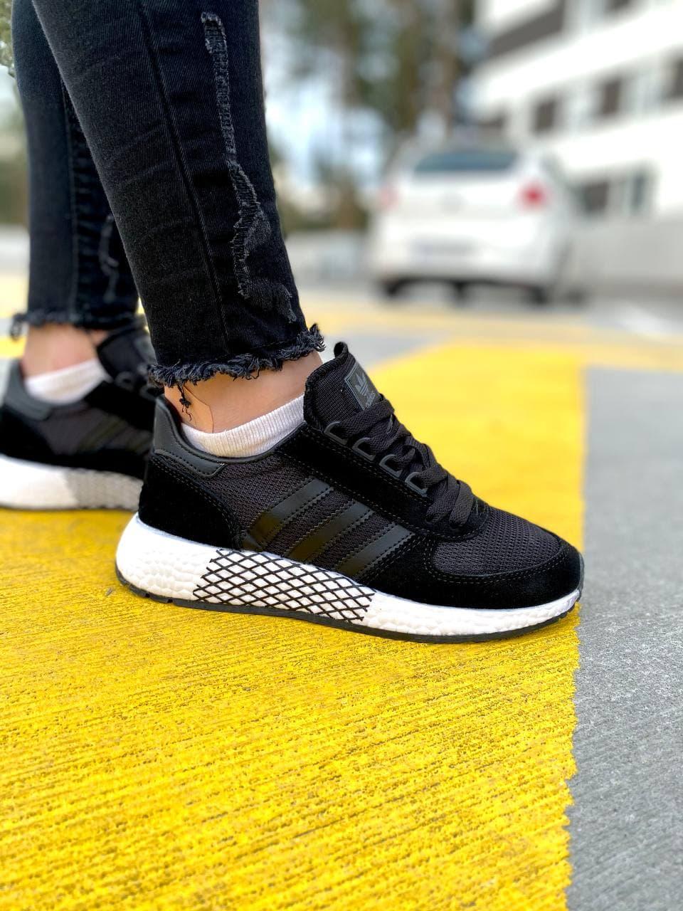 Adidas Marathon Tech Black White