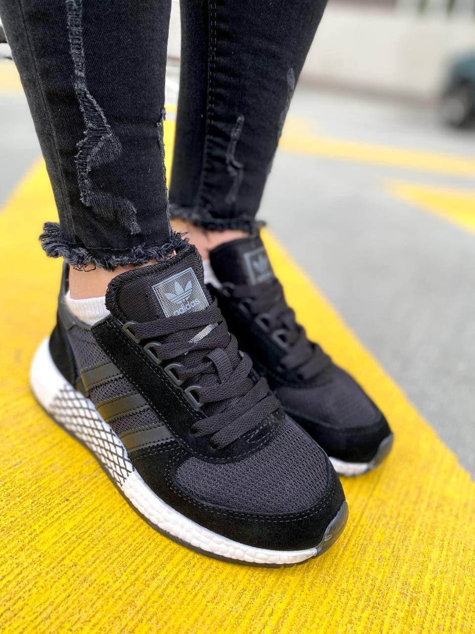Adidas Marathon Tech Black White