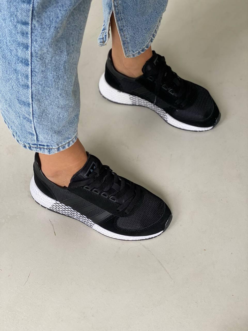 Adidas Marathon Tech Black White