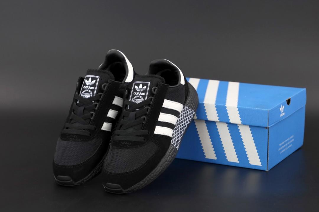Adidas Marathon Tech Black White 2